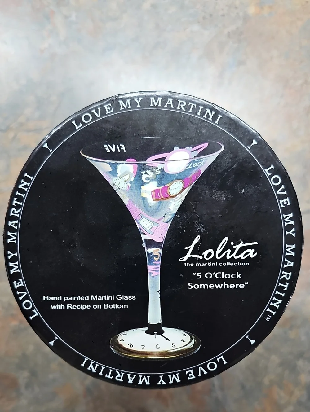 Lolita Martini Glass